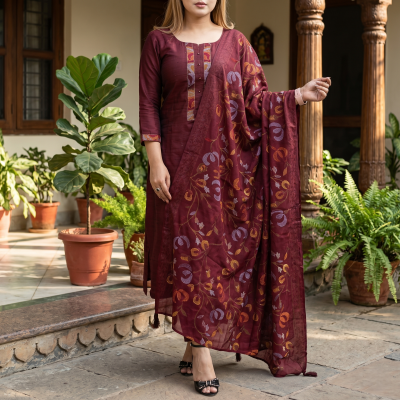 Premium Cotton 3 Piece